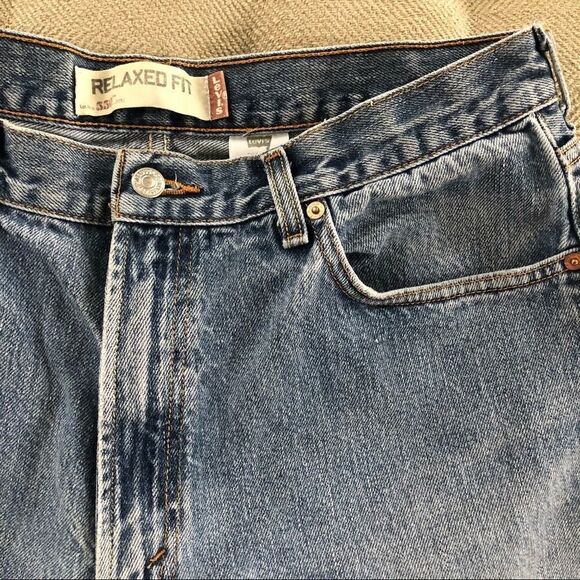 Levi’s 550 Relaxed Fit Jeans 100% Cotton 2006 36 - Picture 8 of 11